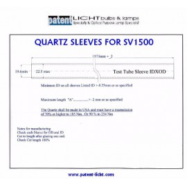PAT/Quartz Sleeves for SV1500