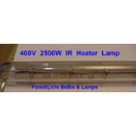 PAT/400V 2500W IR Heater Lamp