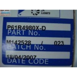 PAT/JK Flash lamp P61R4980X-D Part Number OEM