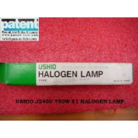 PAT/USHIO J240V 750W 81 HALOGEN LAMP