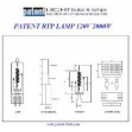 PATENT RTP LAMP 120V 2000W