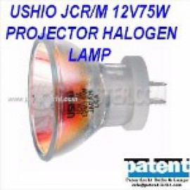 PAT/USHIO JCR/M 12V75W PROJECTOR HALOGEN LAMP