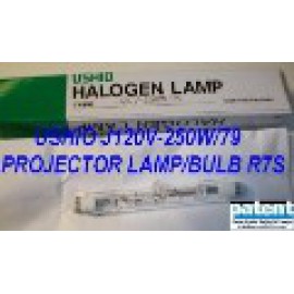 PAT/USHIO J120V-250W/79 PROJECTOR LAMP/BULB R7S