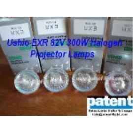 PAT/Ushio EXR 82V 300W Halogen Projector Lamps