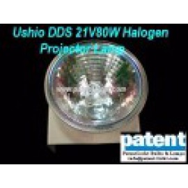 PAT/Ushio DDS 21V80W Halogen Projector Lamp