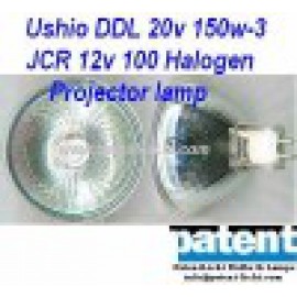 PAT/Ushio DDL 20v 150w-3 JCR 12v 100 Halogen Projector lamp