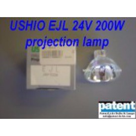 PAT/USHIO EJL 24V 200W projection lamp