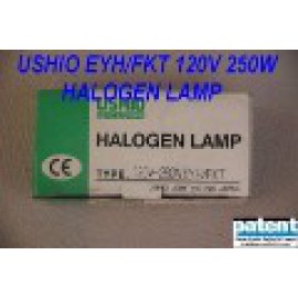 PAT/USHIO EYH/FKT 120V 250W HALOGEN LAMP