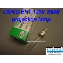 PAT/USHIO EHT 120V 250W projection lamp