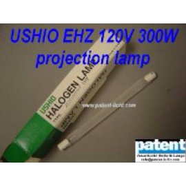 PAT/USHIO EHZ 120V 300W projection lamp