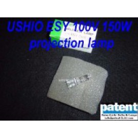 PAT/USHIO ESY 100V 150W projection lamp