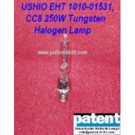 PAT/USHIO EHT 1010-01531, CC8 250W Tungsten Halogen Lamp