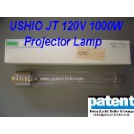 PAT/USHIO JT 120V 1000W Projector Lamp