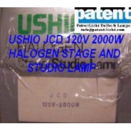 PAT/USHIO JCD 120V 2000W HALOGEN STAGE AND STUDIO LAMP