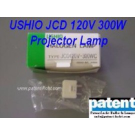 PAT/USHIO JCD 120V 300W Projector Lamp