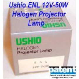 PAT/Ushio ENL 12V-50W Halogen Projector Lamp