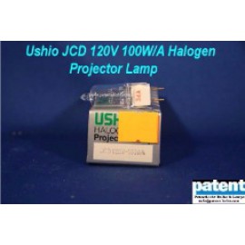 PAT/Ushio JCD 120V 100W/A Halogen Projector Lamp