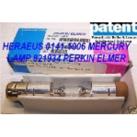 PAT/HERAEUS 0141-1006 MERCURY LAMP 821934 PERKIN ELMER