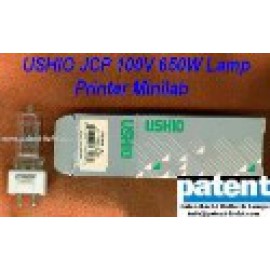 PAT/USHIO JCP 100V 650W Lamp Printer Minilab