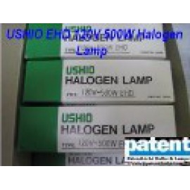 PAT/USHIO EHD 120V 500W Halogen Lamp