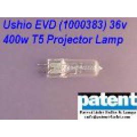 PAT/Ushio EVD (1000383) 36v 400w T5 Projector Lamp