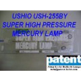 PAT/USHIO USH-255BY SUPER HIGH PRESSURE MERCURY LAMP