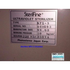 PAT/Sterifine NPX-3 Chamber